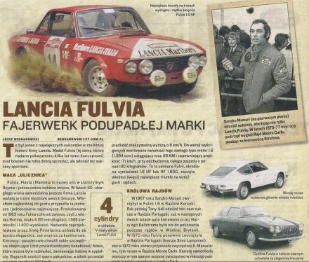 Lancia Fulvia HF.